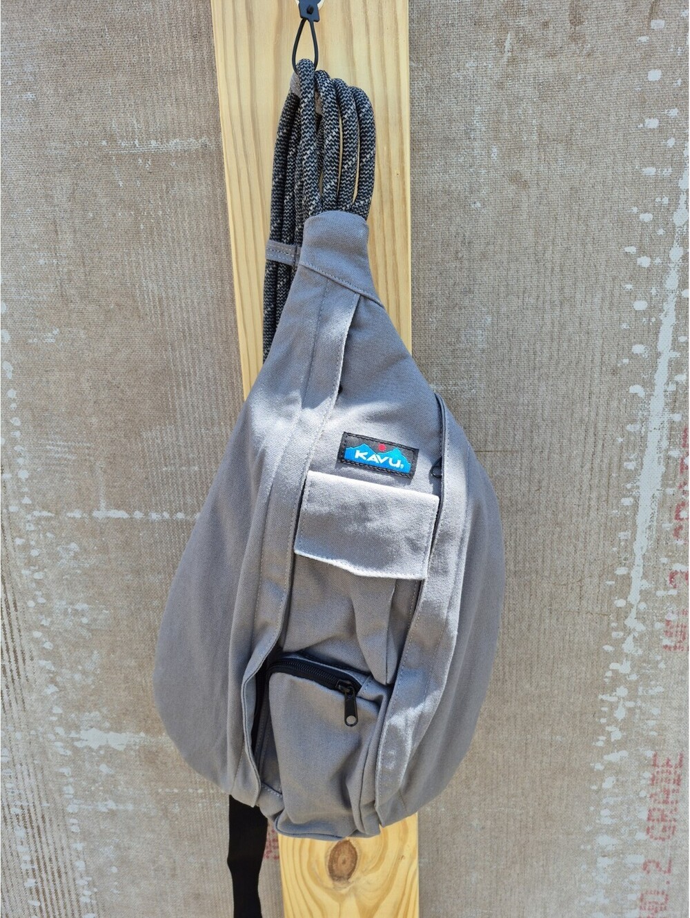 KAVU Rope Sling Backpack Stratus Crossbody Canvas Travel Bag Festival $65 MSRP